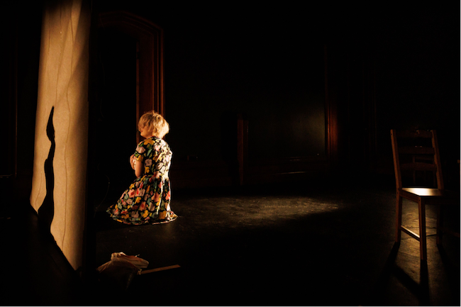 A shot from Victoria’s play “Dear Sun, Love Joy” which attempted to bring together Australian history and Indonesian traditional arts, with an Indonesian-Australian team. Photo taken by Darren Gill.